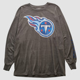 Tennessee Titans NFL 2000s Long Sleeve T-shirt - Dark Heather Gray Vintage - Fanatics