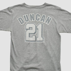 Vintage San Antonio Spurs Majestic 2000s T-shirt Heather Gray