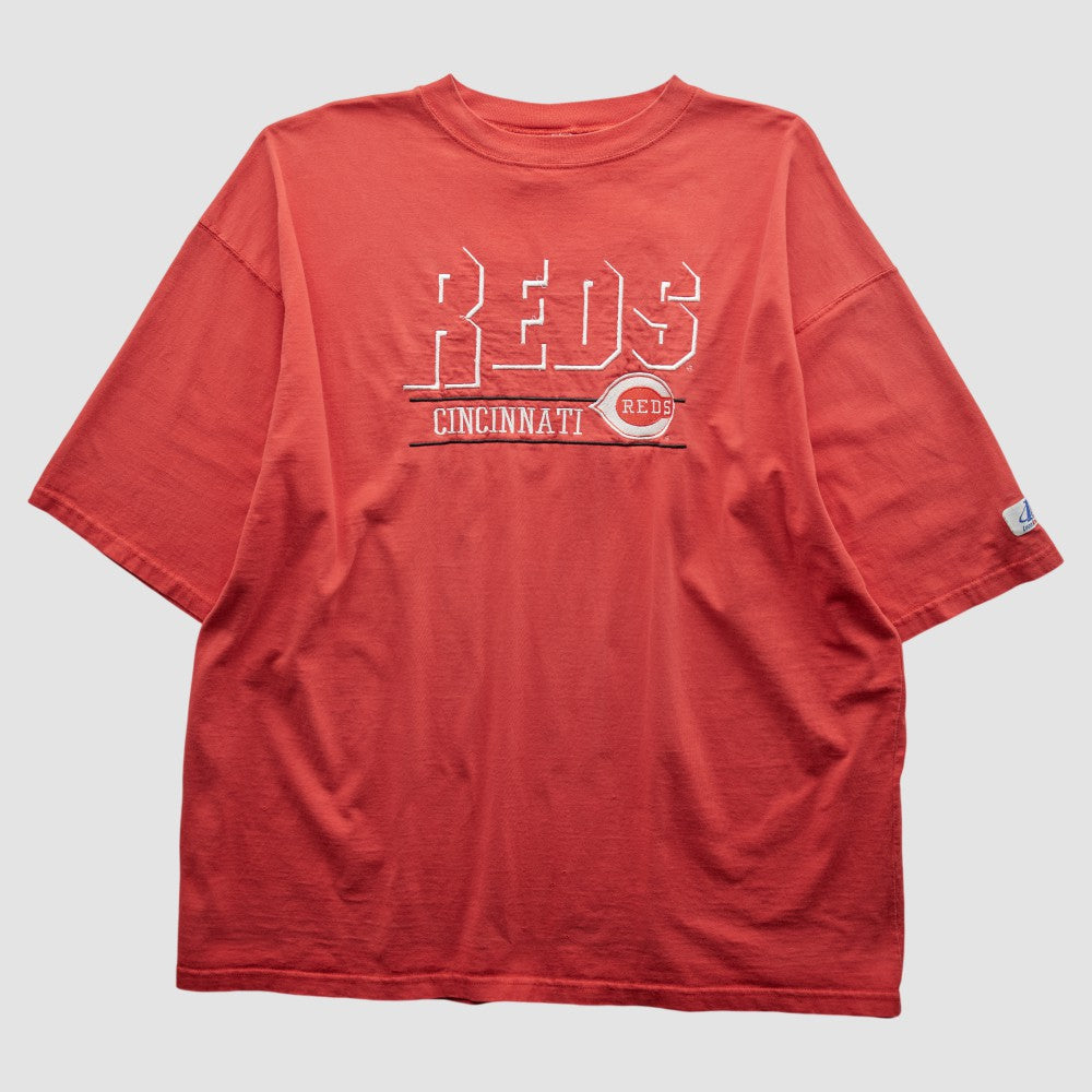 Cincinnati Reds Logo Athletic 90s T-shirt Online