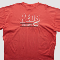 Cincinnati Reds Logo Athletic 90s T-shirt Online