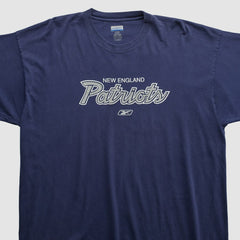 New England Patriots Reebok 2000s T-shirt - Navy Vintage - Fanatics