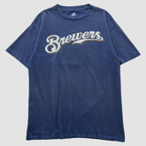 Milwaukee Brewers Majestic 2000s T-shirt for sale