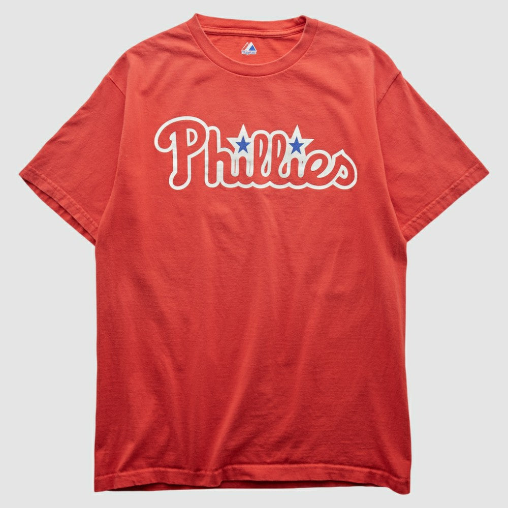 Philadelphia Phillies Majestic 2000s T-shirt Near Me