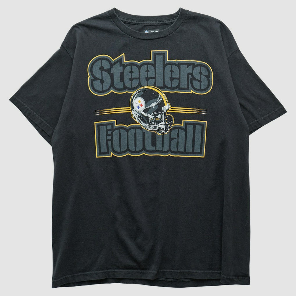 Pittsburgh Steelers Team Edition Apparel 2010s T-shirt - Black Vintage - Fanatics