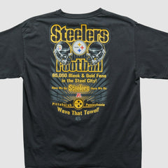 Pittsburgh Steelers Team Edition Apparel 2010s T-shirt - Black Vintage - Fanatics