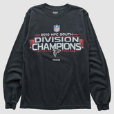 Atlanta Falcons Reebok 2010 Long Sleeve T-shirt - Black Vintage - Fanatics