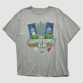 NFL Super Bowl XLIII NFL 2009 T-shirt - Heather Gray Vintage - Fanatics