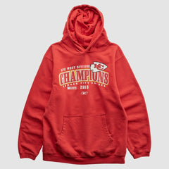 Kansas City Chiefs Reebok 2003 Hooded Pullover Sweatshirt - Red Vintage - Fanatics