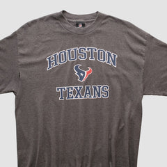 Houston Texans NFL 2010s T-shirt - Dark Heather Gray Vintage - Fanatics