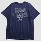 Dallas Cowboys Cowboys 2000s T-shirt - Navy Vintage - Fanatics
