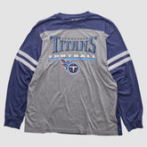 Tennessee Titans 2010s Long Sleeve T-shirt - Navy Vintage - Fanatics