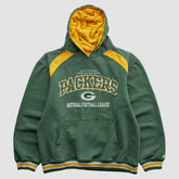Green Bay Packers NFL 2000s Hooded Pullover Sweatshirt - Green Vintage - Fanatics