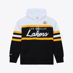 Mitchell & Ness Los Angeles Lakers Head Coach Hoodie Black