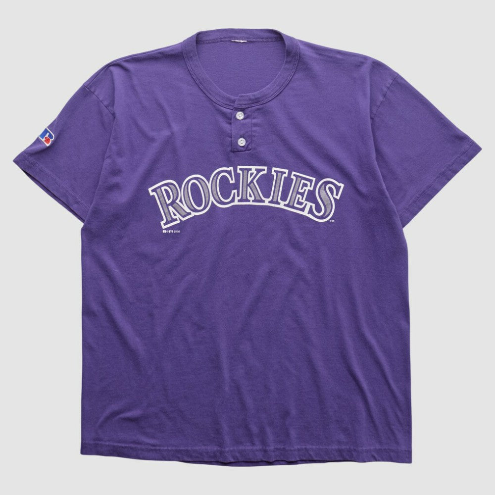 Colorado Rockies Russell 1996 T-shirt Online