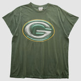 Green Bay Packers Reebok 2000s T-shirt - Green Vintage - Fanatics