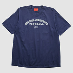 New England Patriots Reebok 2000s T-shirt - Navy Vintage - Fanatics