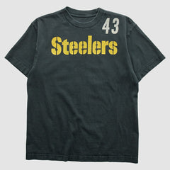 Pittsburgh Steelers Reebok 2000s T-shirt - Black Vintage - Fanatics