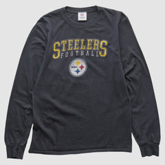 Pittsburgh Steelers NFL 2010s Long Sleeve T-shirt - Black Vintage - Fanatics