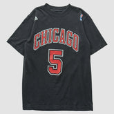 Adidas Chicago Bulls 2010s T-shirt Black Vintage