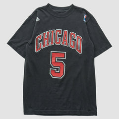Adidas Chicago Bulls 2010s T-shirt Black Vintage