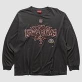 Tampa Bay Buccaneers Reebok 2003 Long Sleeve T-shirt - Black Vintage - Fanatics
