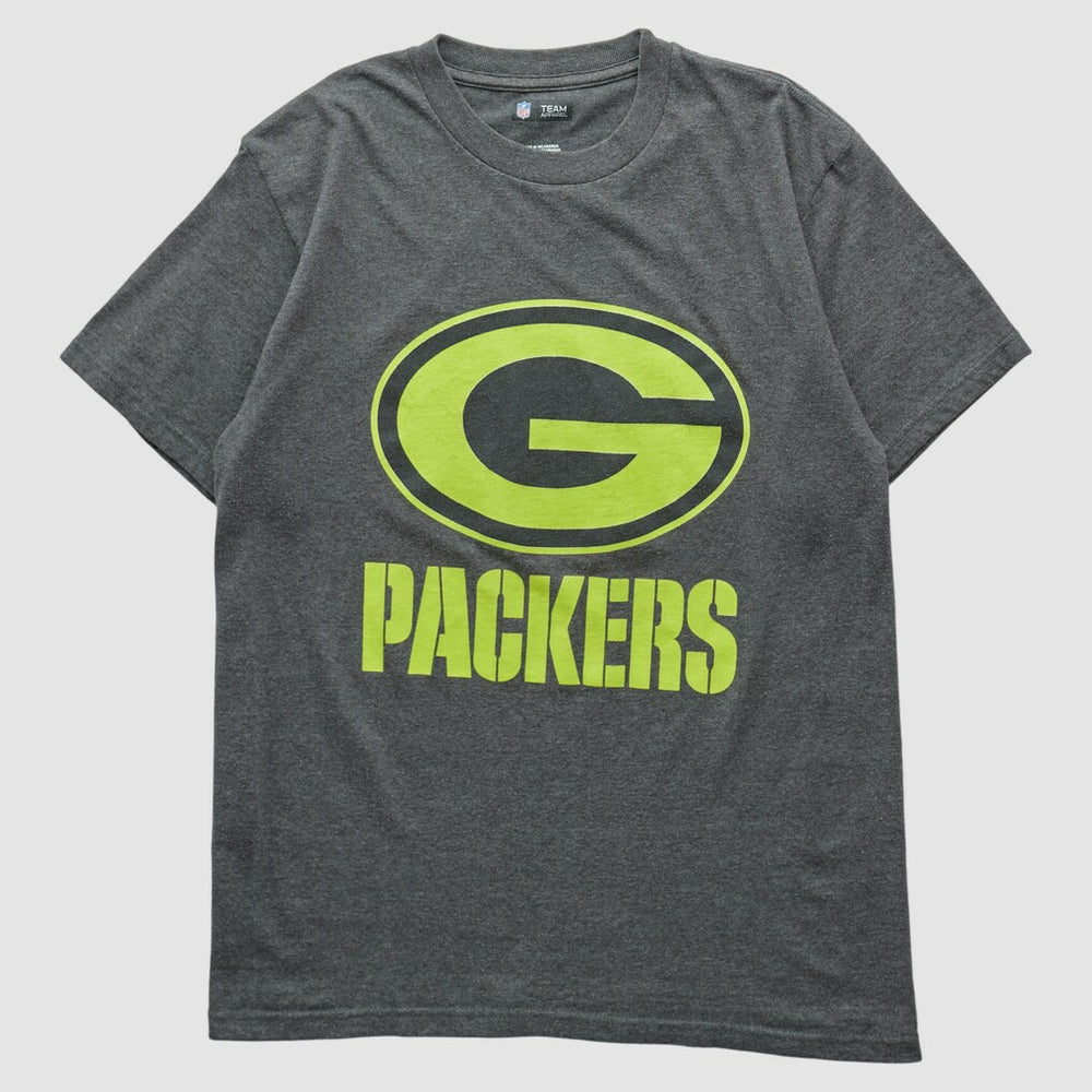 Green Bay Packers NFL 2010s T-shirt - Dark Heather Gray Vintage - Fanatics