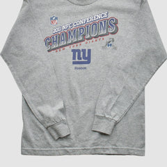 New York Giants Reebok 2011 Pullover Sweatshirt - Heather Gray Vintage - Fanatics