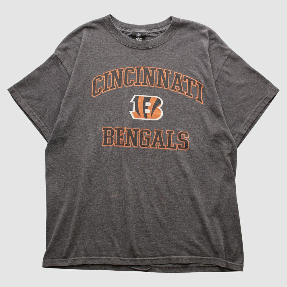 Cincinnati Bengals NFL 2010s T-shirt - Dark Heather Gray Vintage - Fanatics