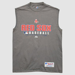 Boston Red Sox Majestic 2000s Tank Discount