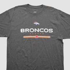 Denver Broncos 2010s T-shirt - Dark Heather Gray Vintage - Fanatics