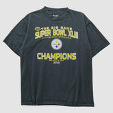 Pittsburgh Steelers NFL 2009 T-shirt - Charcoal Vintage - Fanatics