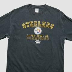 Pittsburgh Steelers Alstyle 2006 Long Sleeve T-shirt - Black Vintage - Fanatics