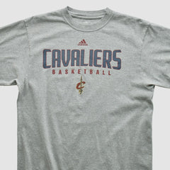 Adidas Cleveland Cavaliers 2010s T-shirt Heather Gray Vintage