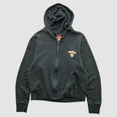 Pittsburgh Steelers NFL 2000s Hooded Full Zip Sweatshirt - Black Vintage - Fanatics