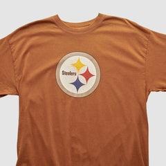 Pittsburgh Steelers Gildan 2000s Long Sleeve T-shirt - Brown Vintage - Fanatics