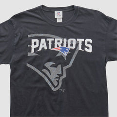 New England Patriots NFL 2010s Long Sleeve T-shirt - Black Vintage - Fanatics