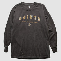 New Orleans Saints NFL 2000s Long Sleeve T-shirt - Charcoal Vintage - Fanatics