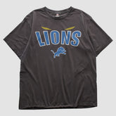 Detroit Lions Team Edition Apparel 2010s T-shirt - Charcoal Vintage - Fanatics