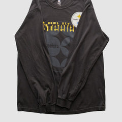 Pittsburgh Steelers NFL 2011 Long Sleeve T-shirt - Black Vintage - Fanatics
