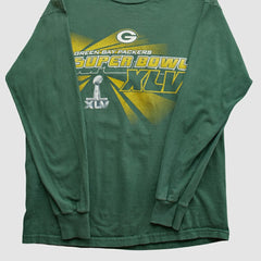 Green Bay Packers NFL 2011 Long Sleeve T-shirt - Green Vintage - Fanatics