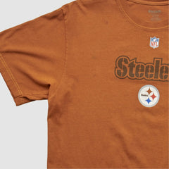 Pittsburgh Steelers Reebok 2000s T-shirt - Orange Vintage - Fanatics