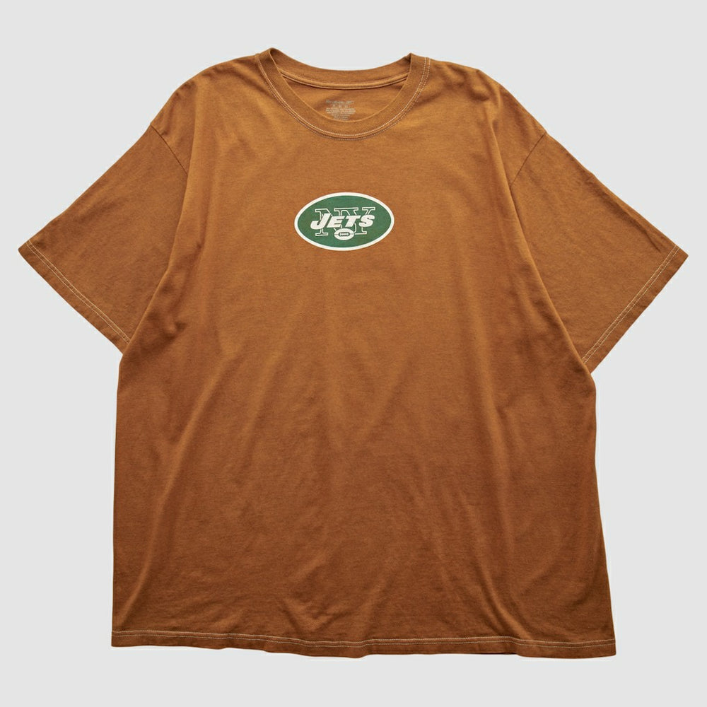 New York Jets Reebok 2000s T-shirt - Orange Vintage - Fanatics