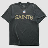 New Orleans Saints Reebok 2000s T-shirt - Charcoal Vintage - Fanatics