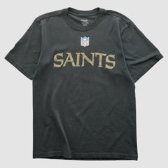 New Orleans Saints Reebok 2000s T-shirt - Charcoal Vintage - Fanatics