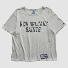 New Orleans Saints Champion 1994 T-shirt - Heather Gray Vintage - Fanatics