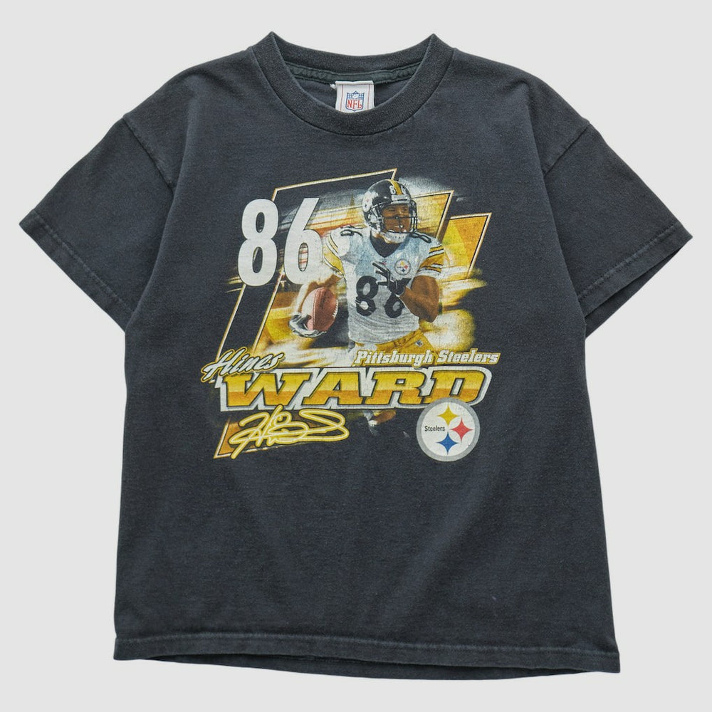 Pittsburgh Steelers NFL 2000s T-shirt - Charcoal Vintage - Fanatics