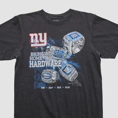 New York Giants Reebok 2011 T-shirt - Black Vintage - Fanatics