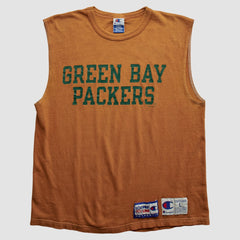 Green Bay Packers Champion 90s Tank - Brown Vintage - Fanatics
