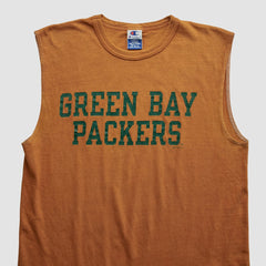 Green Bay Packers Champion 90s Tank - Brown Vintage - Fanatics