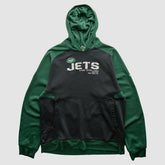New York Jets Reebok 2010s Hooded Pullover Sweatshirt - Black Vintage - Fanatics